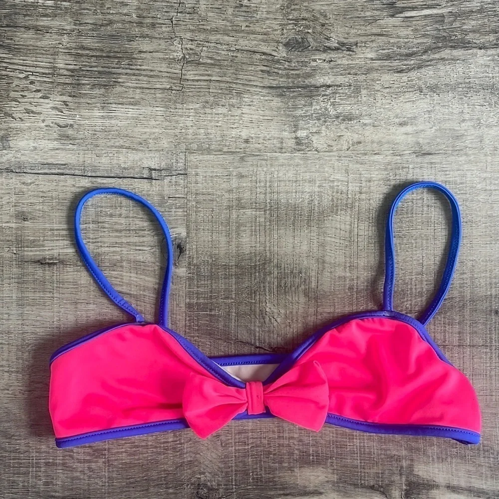 Milly minis bow bikini top